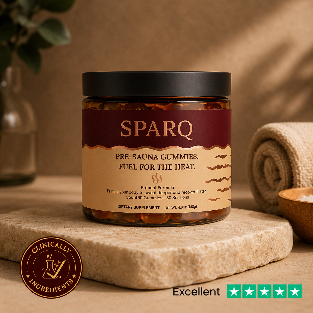 Sparq™ Pre-Sauna Gummies