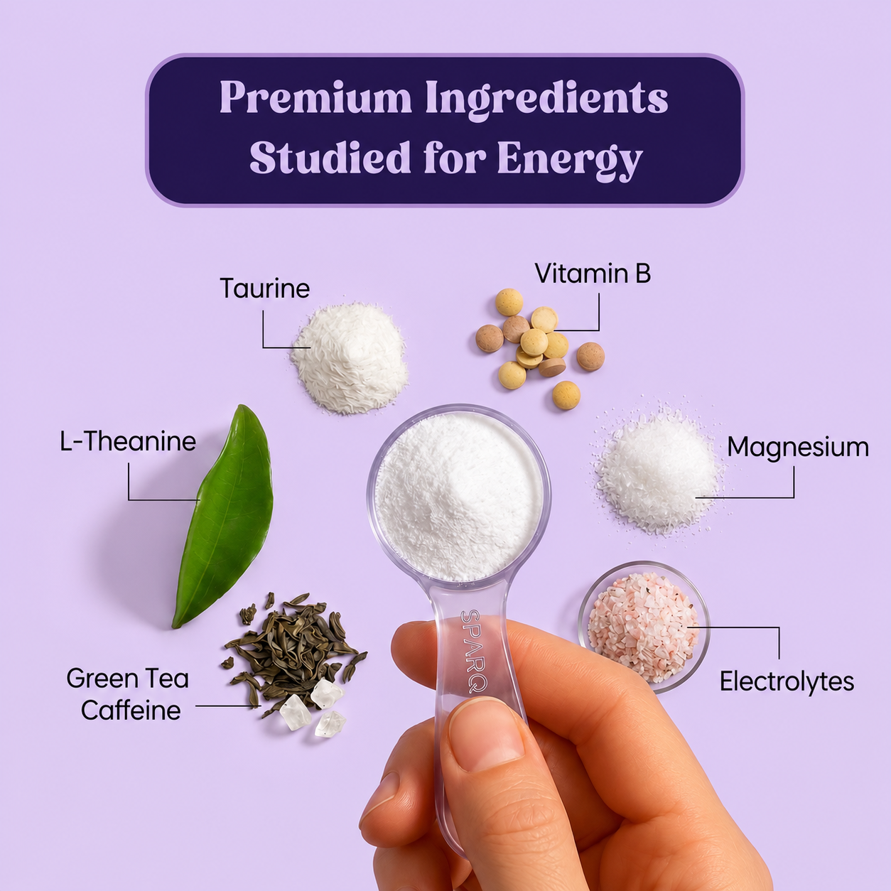 Natural Energy Powder (Cotton Candy)
